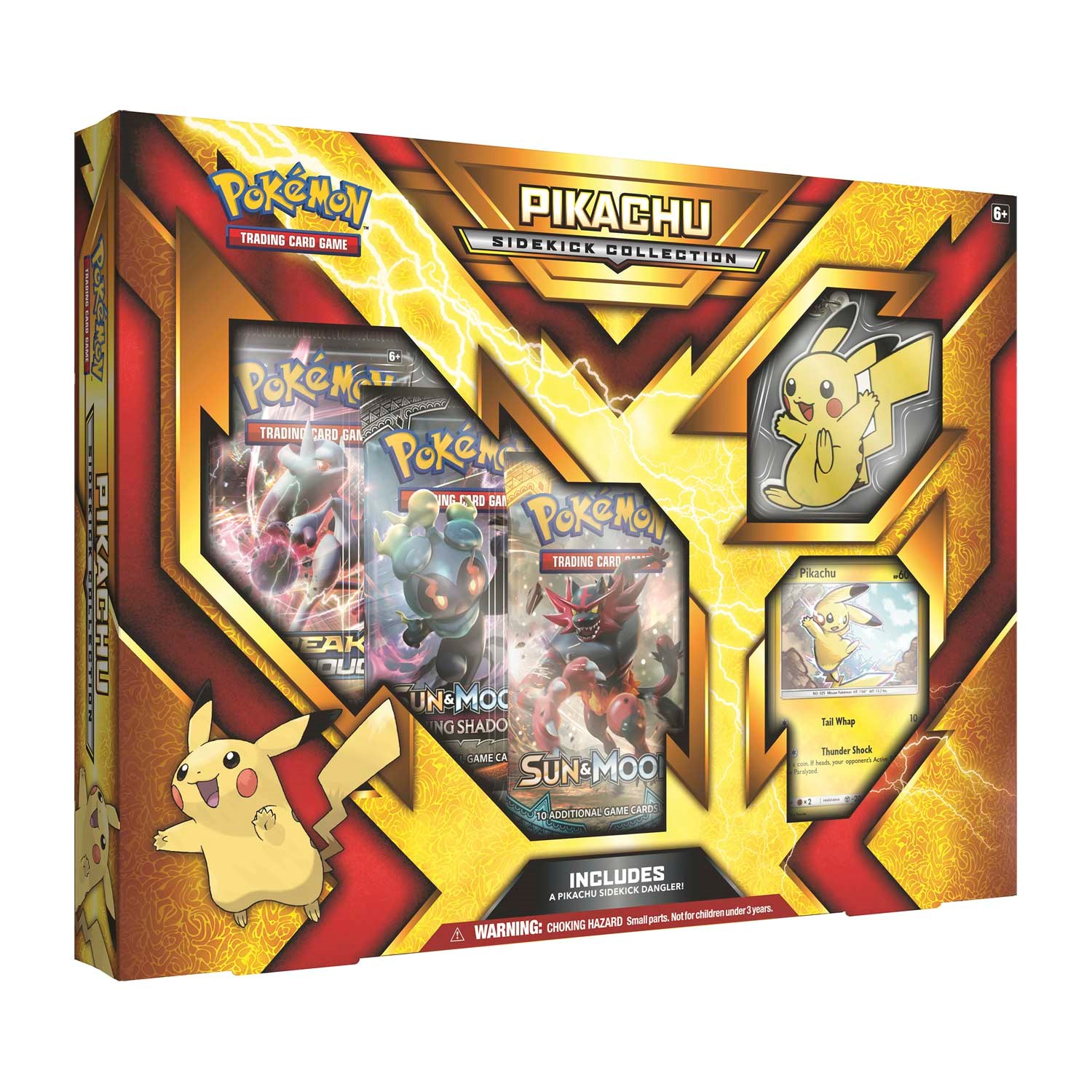 Pikachu Sidekick Collection from Crimson Invasion Pokémon card set